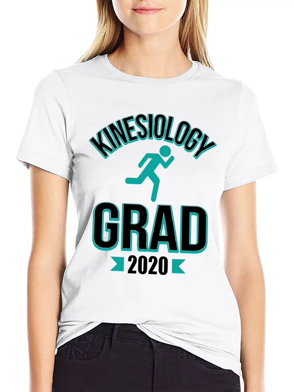 Kinesiology Major Grad Graduation Physio 2020 Coll Stylish Everyday T-Shirt – Unisex Basic Cotton Tee