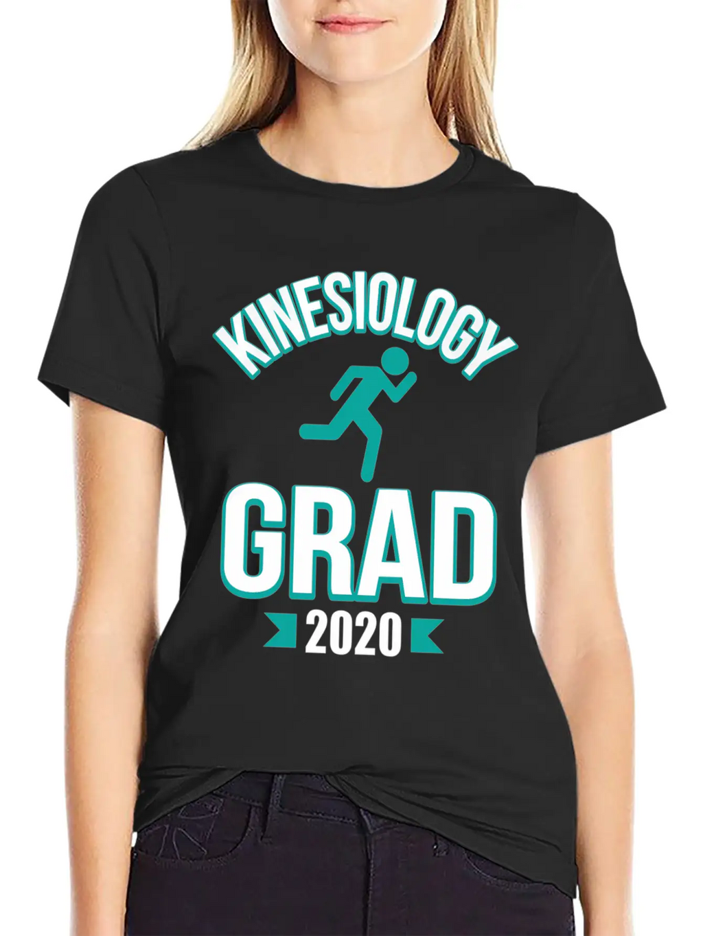 Kinesiology Major Grad Graduation Physio 2020 Coll Stylish Everyday T-Shirt – Unisex Basic Cotton Tee