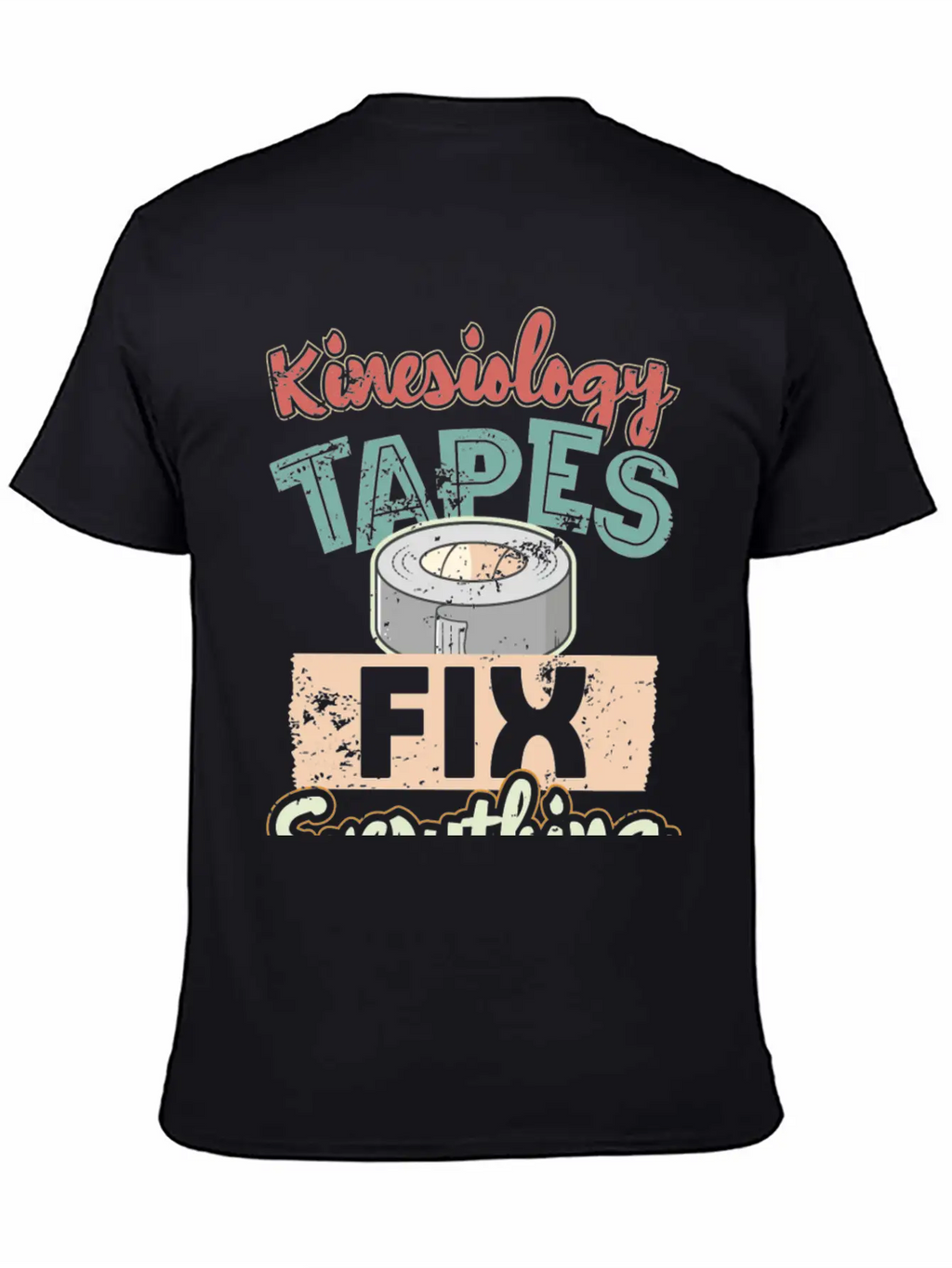 Kinesiology Tape Humor Therapist Therapy Timeless Short Sleeve Tee – Comfy And Minimalist Design