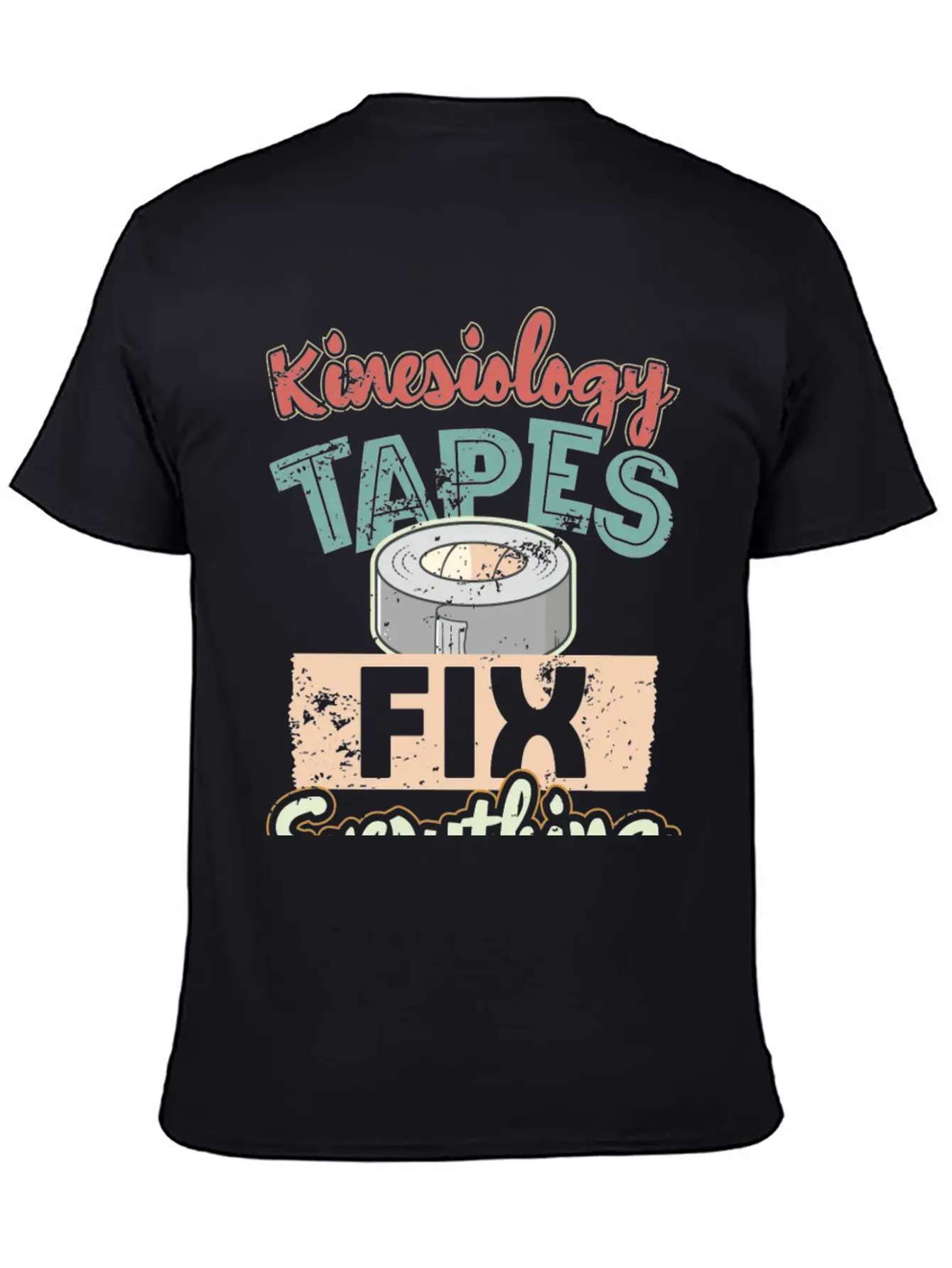 Kinesiology Tape Humor Therapist Therapy Timeless Short Sleeve Tee – Comfy And Minimalist Design