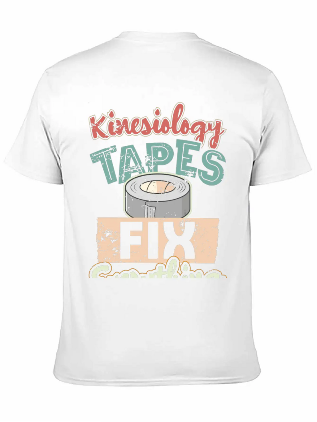 Kinesiology Tape Humor Therapist Therapy Timeless Short Sleeve Tee – Comfy And Minimalist Design