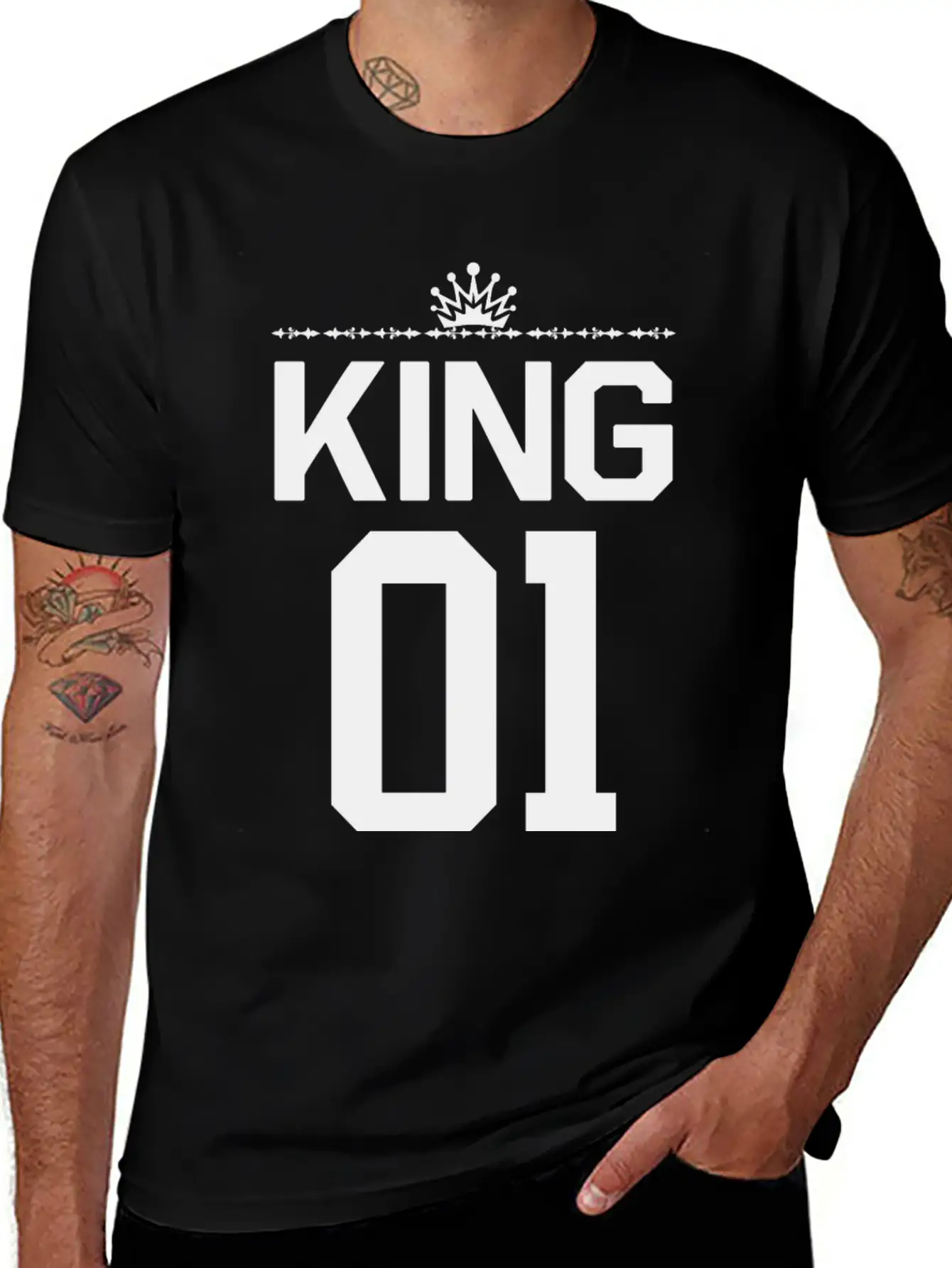 King 01 Relaxed Everyday Tee – Lightweight And Durable Cotton