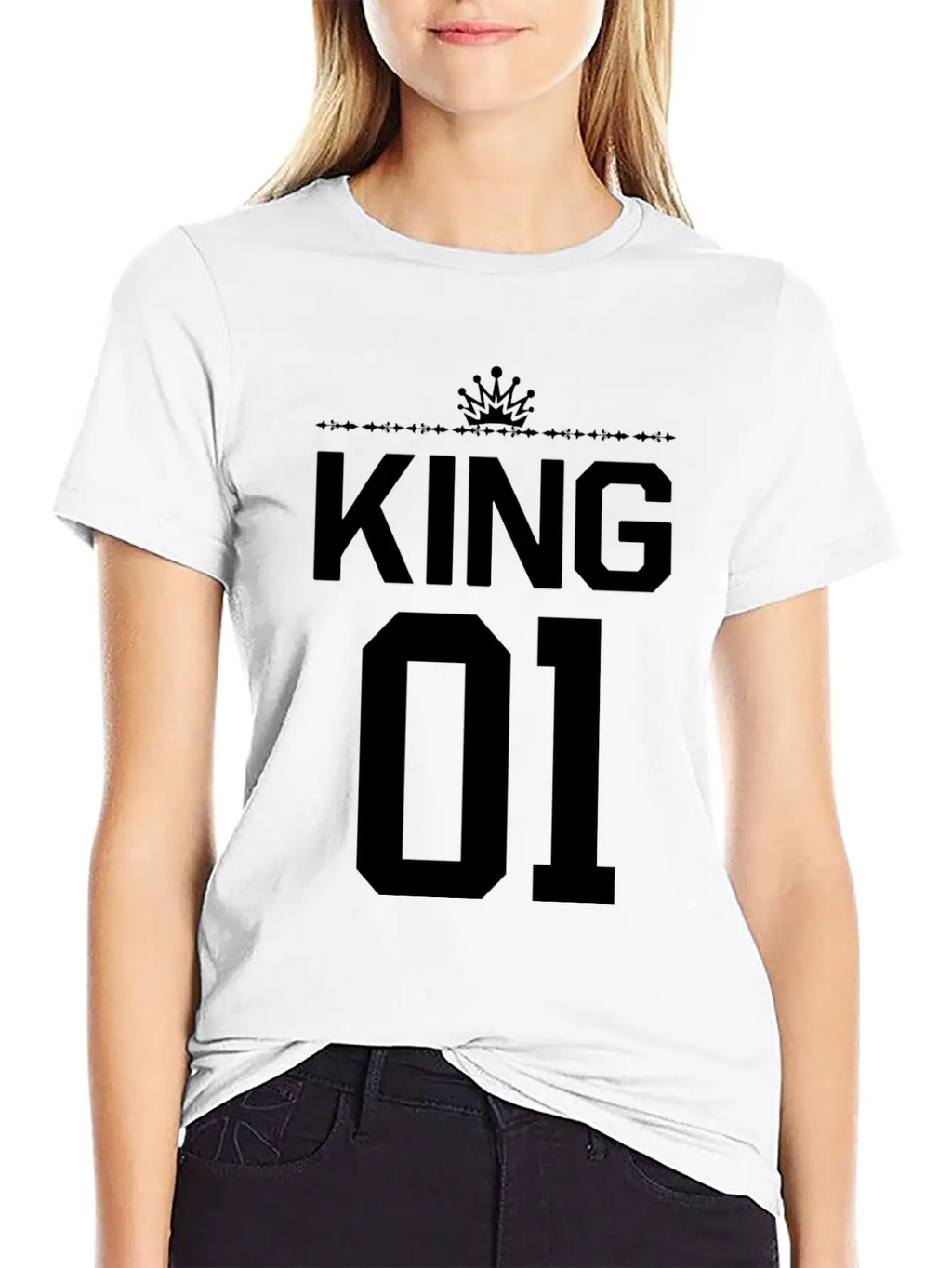 King 01 Relaxed Everyday Tee – Lightweight And Durable Cotton
