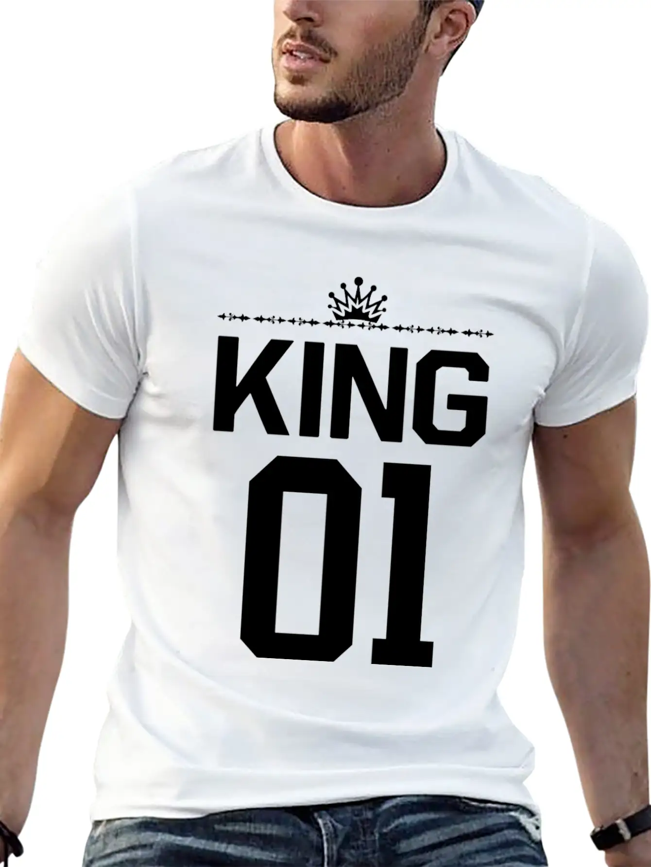 King 01 Relaxed Everyday Tee – Lightweight And Durable Cotton