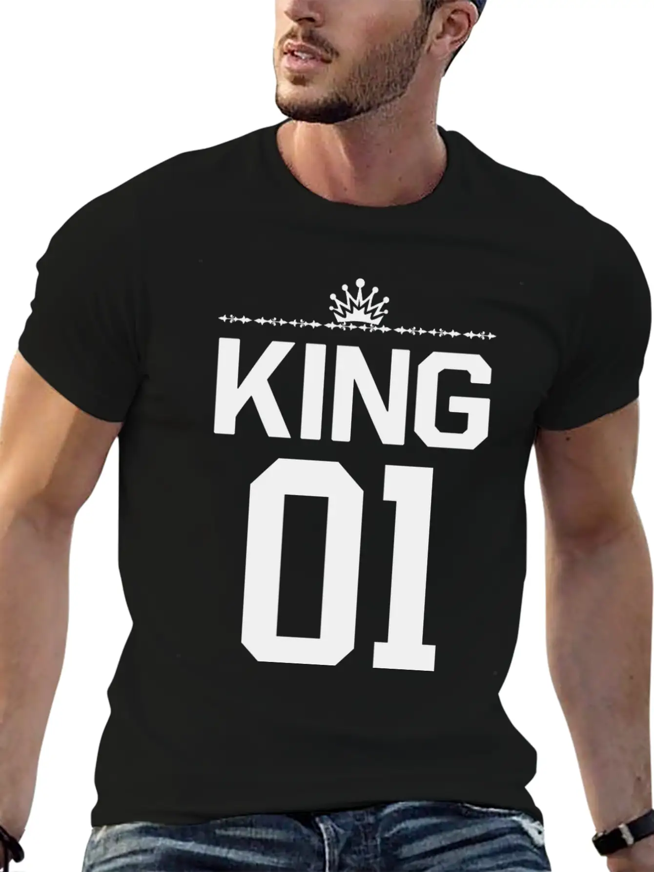 King 01 Relaxed Everyday Tee – Lightweight And Durable Cotton