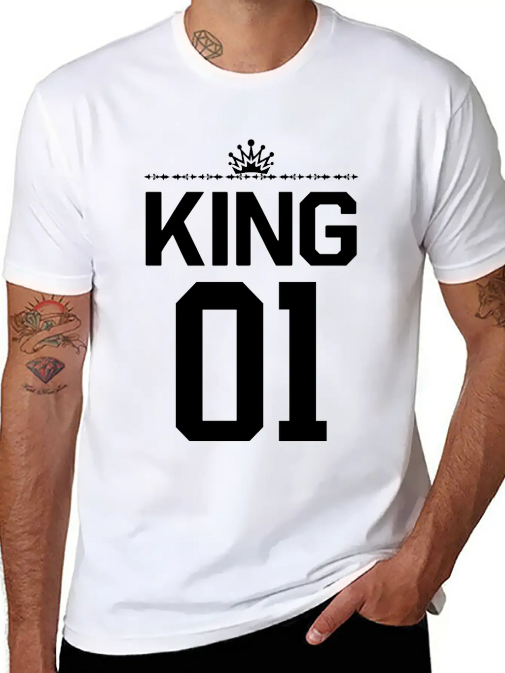 King 01 Relaxed Everyday Tee – Lightweight And Durable Cotton