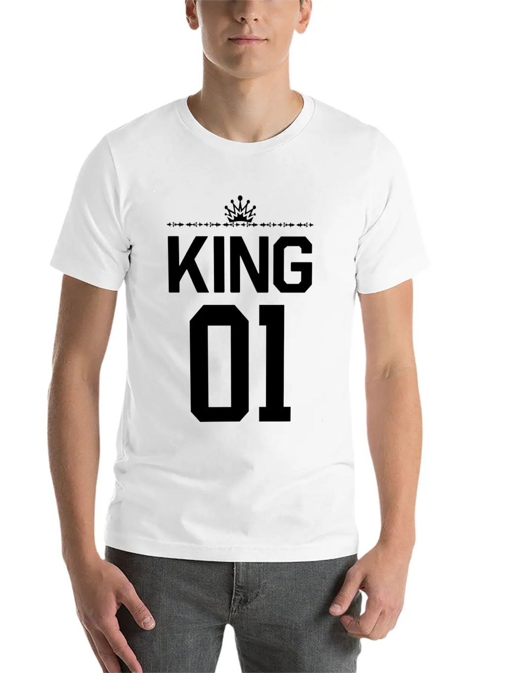 King 01 Relaxed Everyday Tee – Lightweight And Durable Cotton