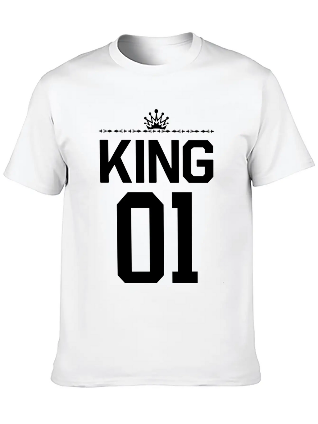 King 01 Unisex Casual T-Shirt – Clean Design For Daily Comfort
