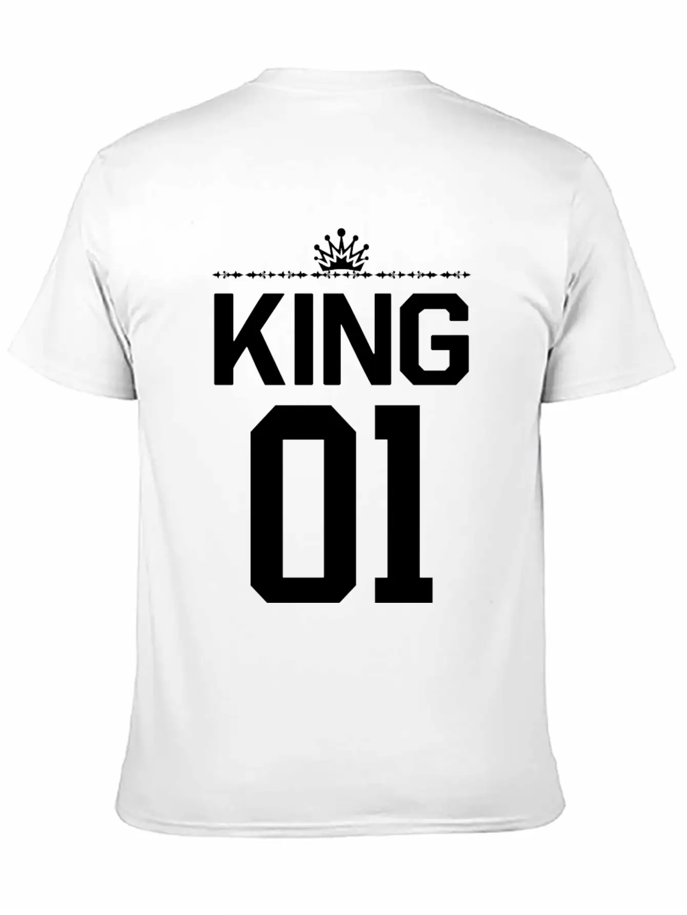 King 01 Unisex Casual T-Shirt – Clean Design For Daily Comfort