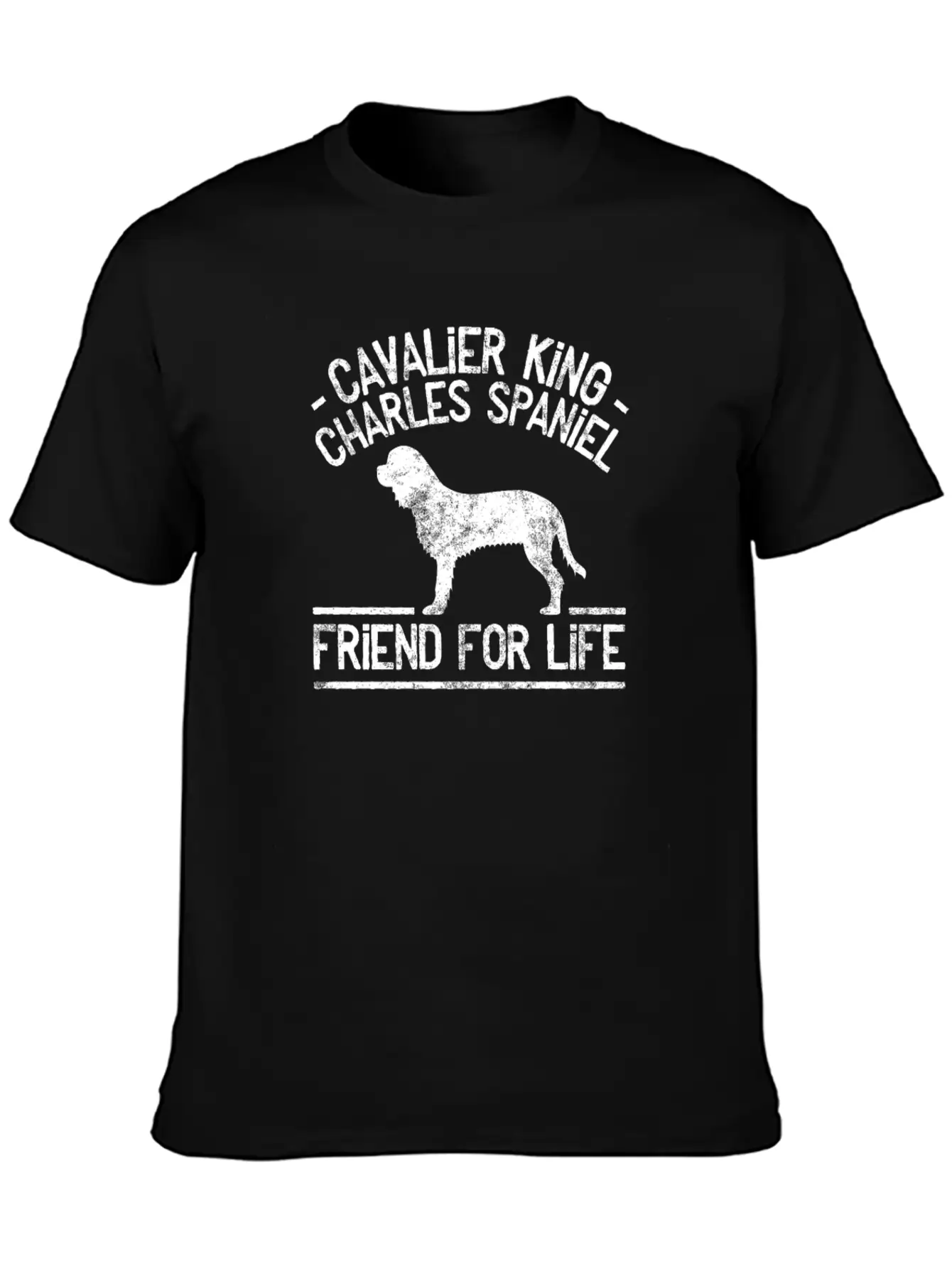 King Charles Spaniel Dog Owner Dog Gift Breathable Soft Cotton T-Shirt – Timeless Casual Look