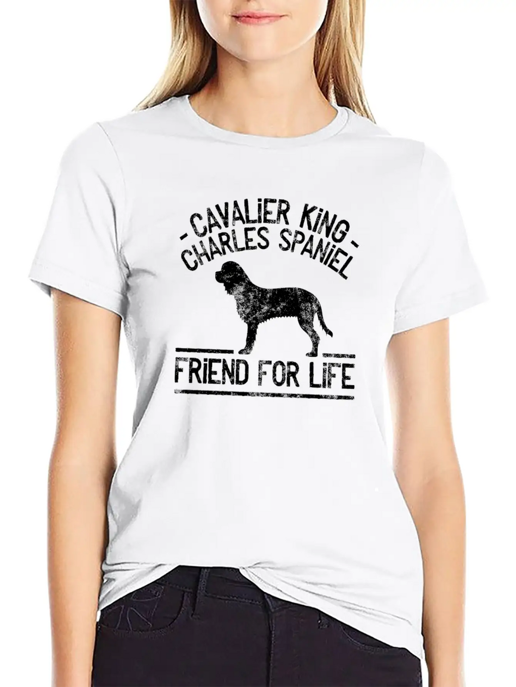 King Charles Spaniel Dog Owner Dog Gift Breathable Soft Cotton T-Shirt – Timeless Casual Look