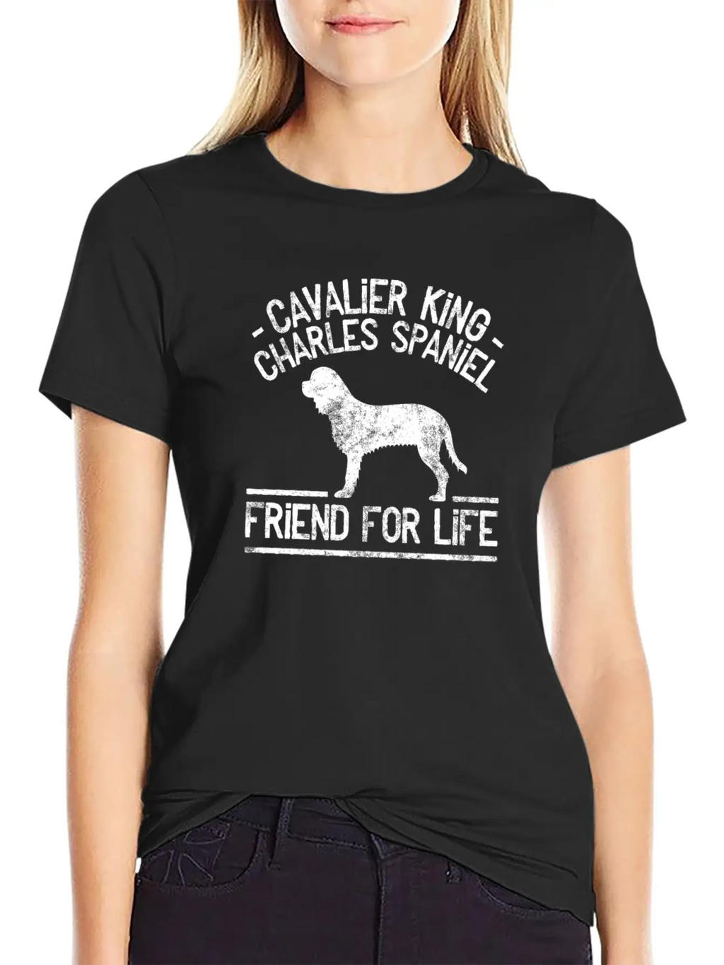 King Charles Spaniel Dog Owner Dog Gift Breathable Soft Cotton T-Shirt – Timeless Casual Look
