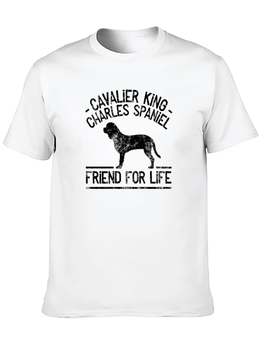 King Charles Spaniel Dog Owner Dog Gift Breathable Soft Cotton T-Shirt – Timeless Casual Look