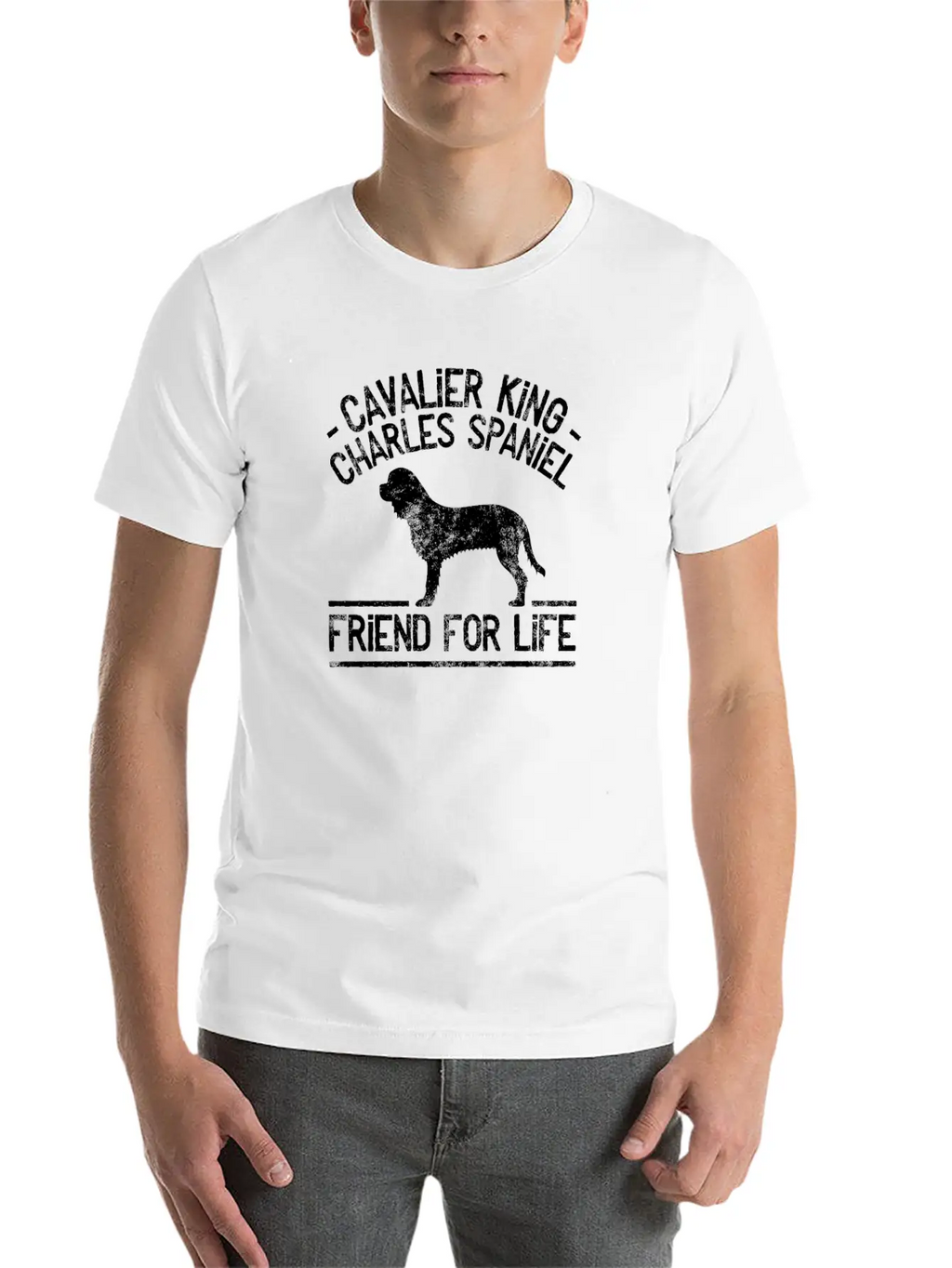 King Charles Spaniel Dog Owner Dog Gift Breathable Soft Cotton T-Shirt – Timeless Casual Look