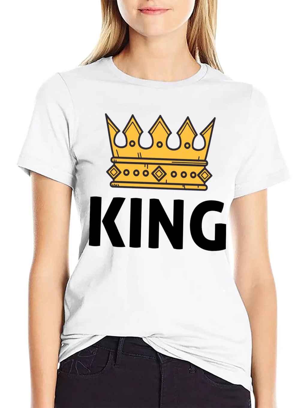 King Classic Cotton Tee – Unisex Comfort For Any Season