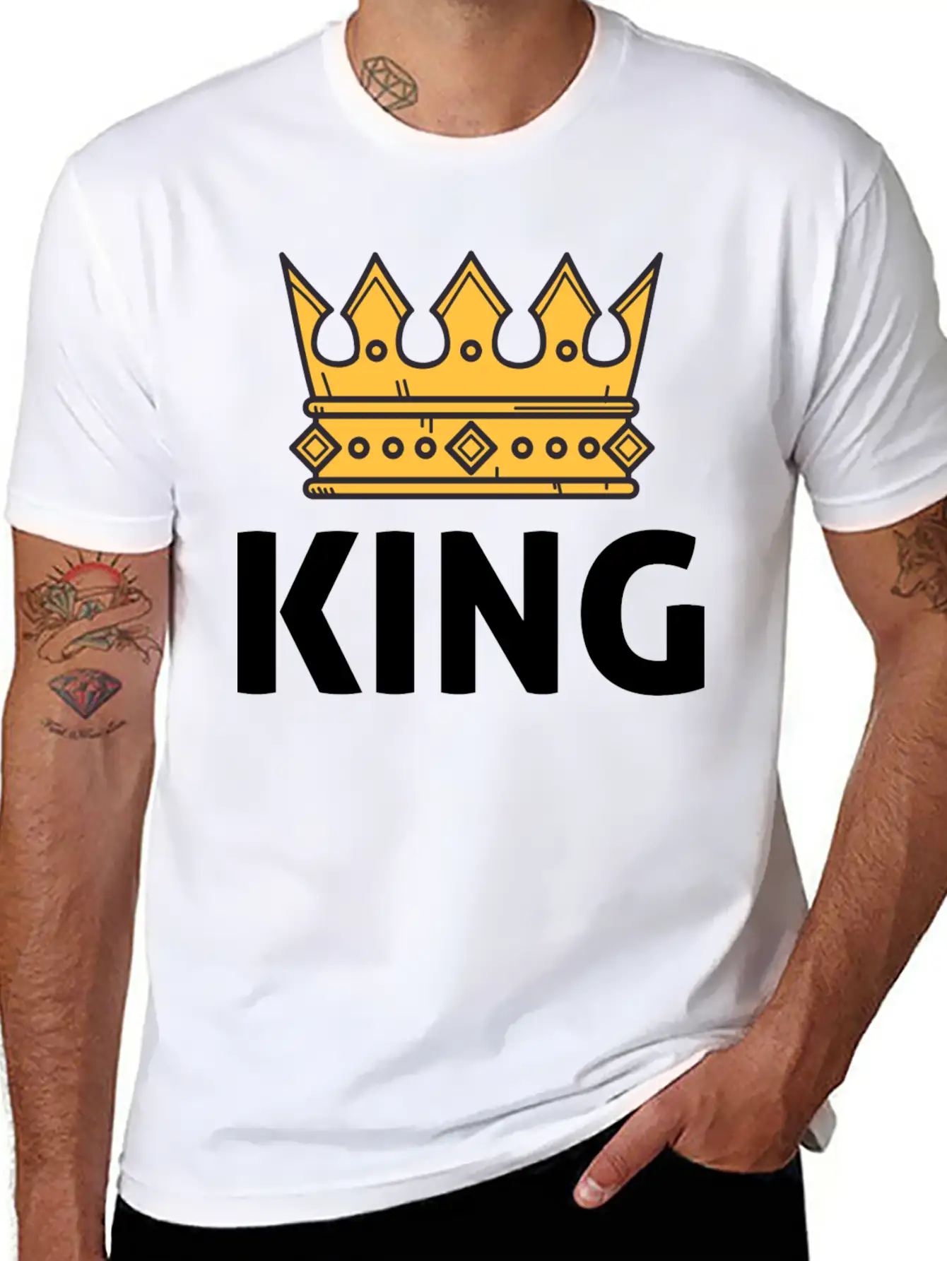 King Classic Cotton Tee – Unisex Comfort For Any Season