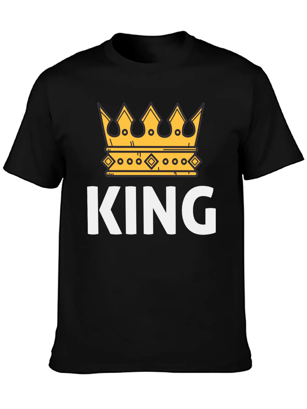 King Classic Cotton Tee – Unisex Comfort For Any Season