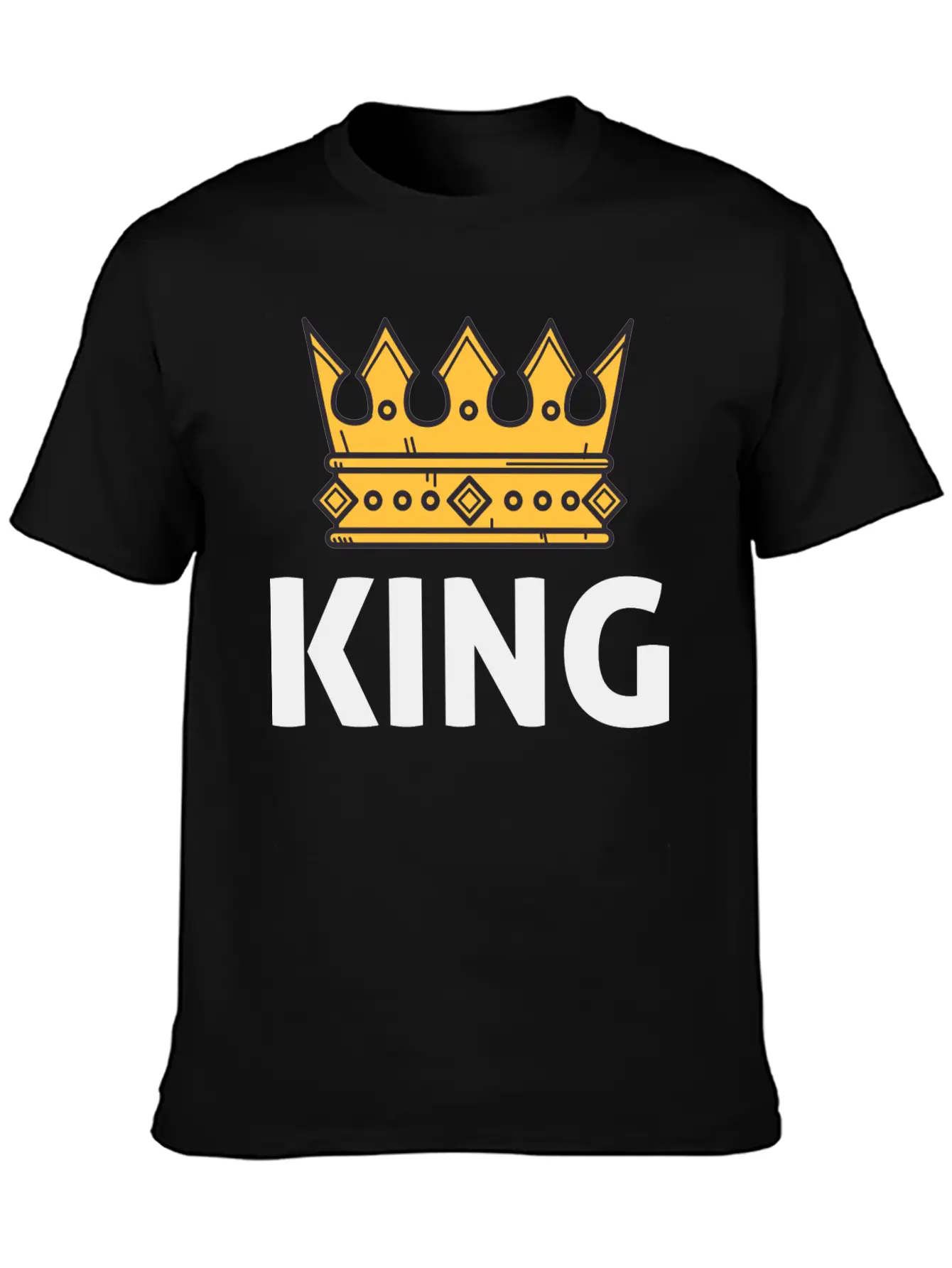 King Classic Cotton Tee – Unisex Comfort For Any Season
