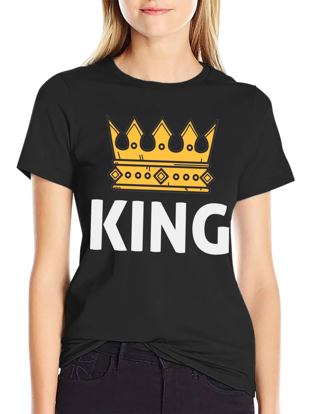 King Classic Cotton Tee – Unisex Comfort For Any Season