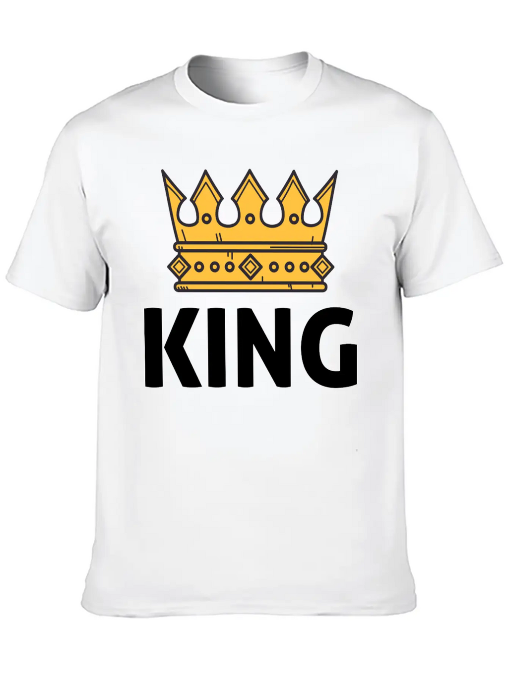 King Classic Cotton Tee – Unisex Comfort For Any Season