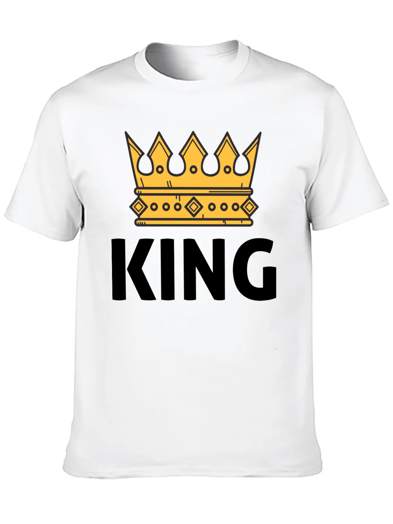 King Classic Cotton Tee – Unisex Comfort For Any Season