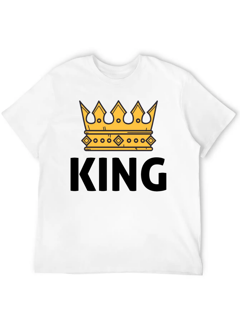 King Classic Cotton Tee – Unisex Comfort For Any Season