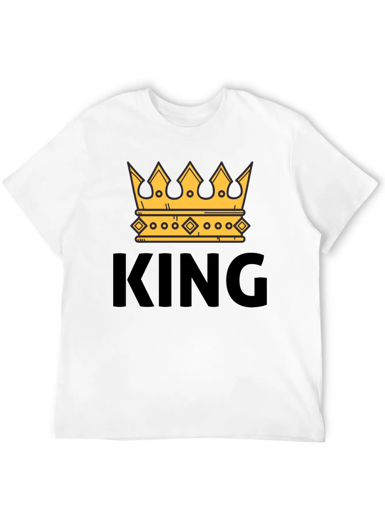 King Classic Cotton Tee – Unisex Comfort For Any Season