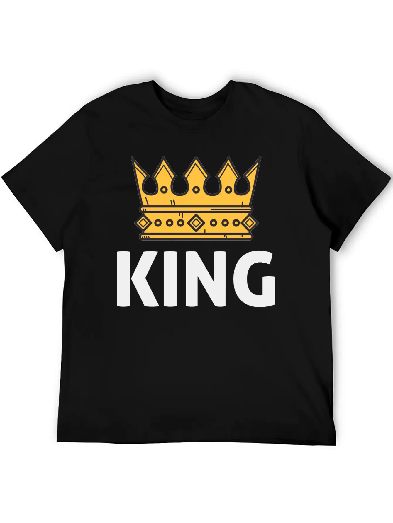 King Classic Cotton Tee – Unisex Comfort For Any Season