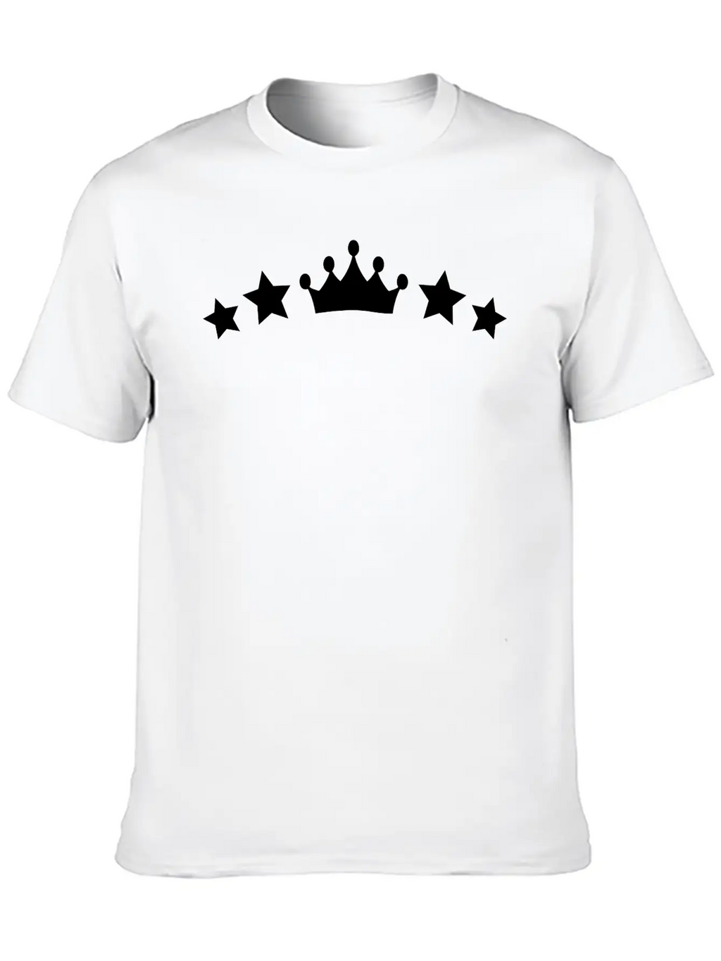 King Crown Stars Modern Fit Casual T-Shirt – Clean And Versatile Design