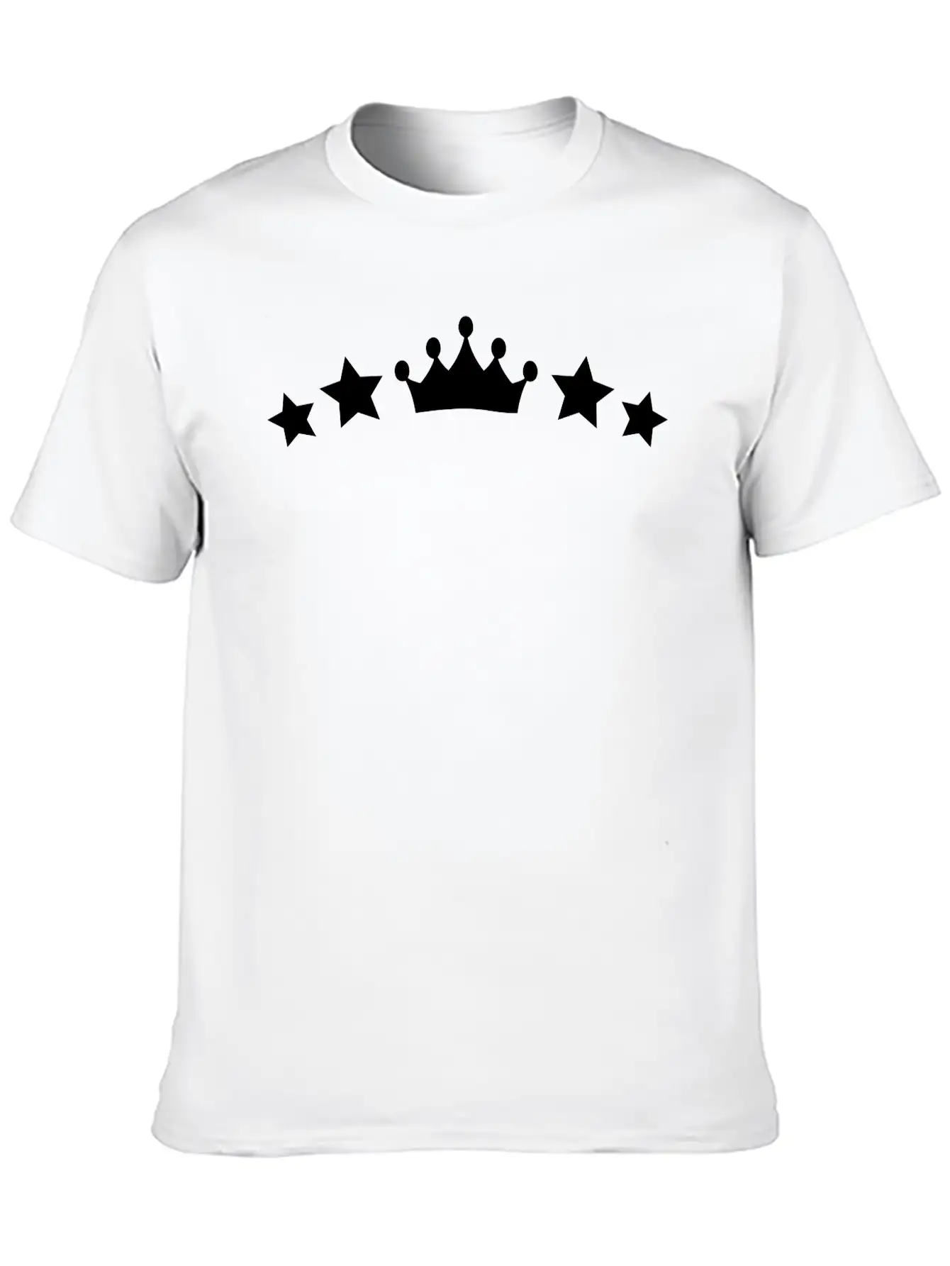 King Crown Stars Modern Fit Casual T-Shirt – Clean And Versatile Design