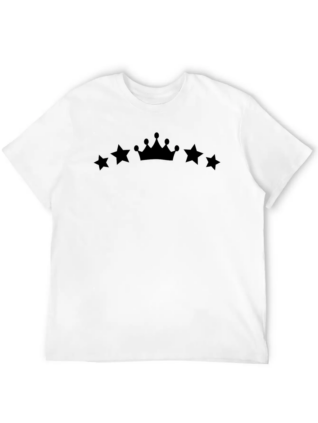 King Crown Stars Modern Fit Casual T-Shirt – Clean And Versatile Design
