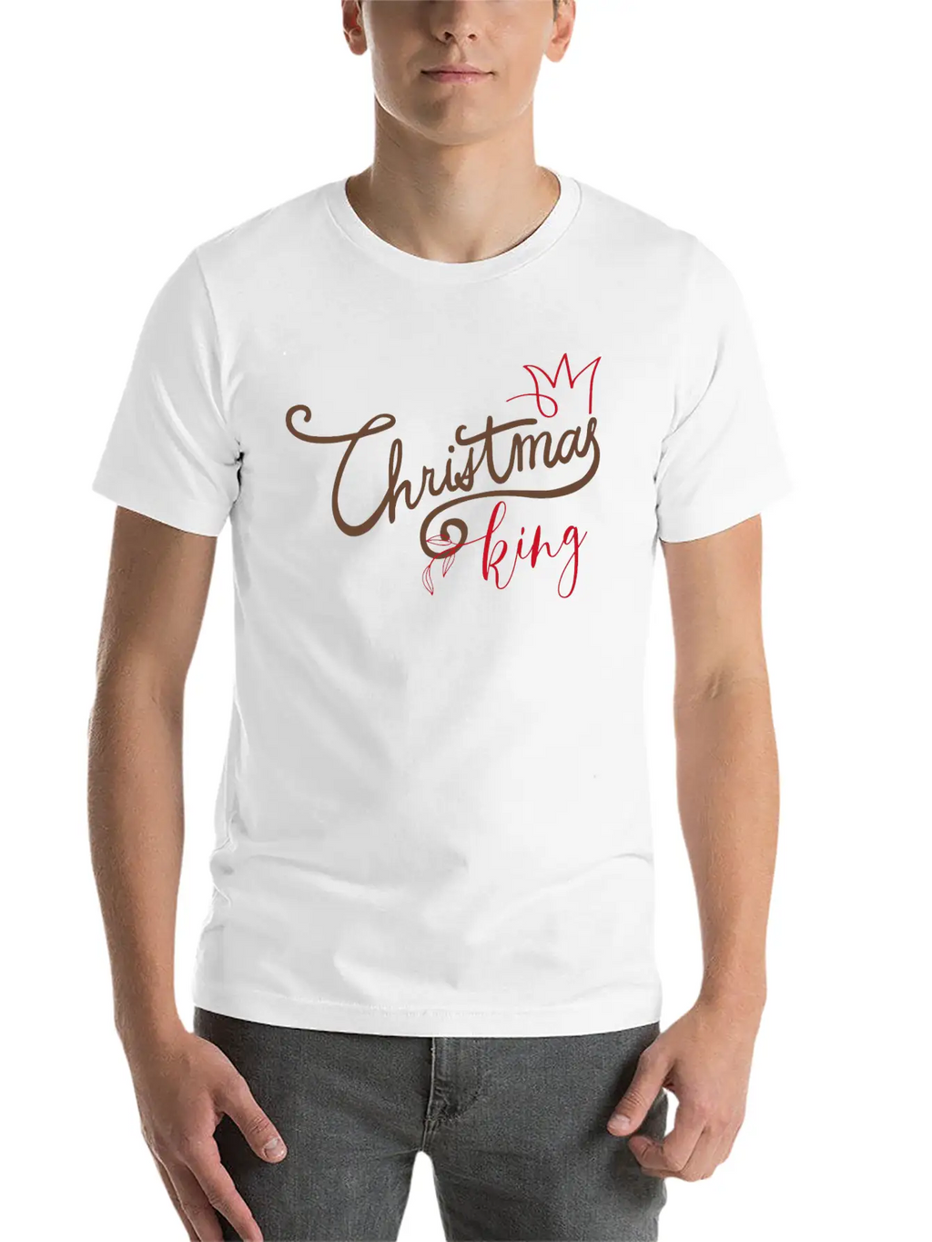 KING Essential Cotton Tee For Daily Outfits – Unisex Style