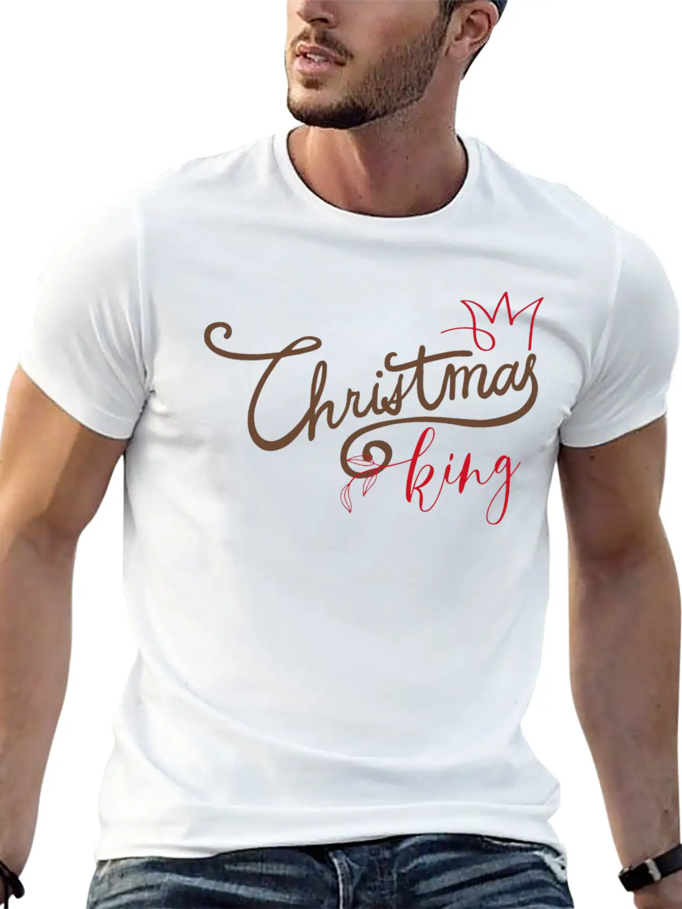 KING Essential Cotton Tee For Daily Outfits – Unisex Style