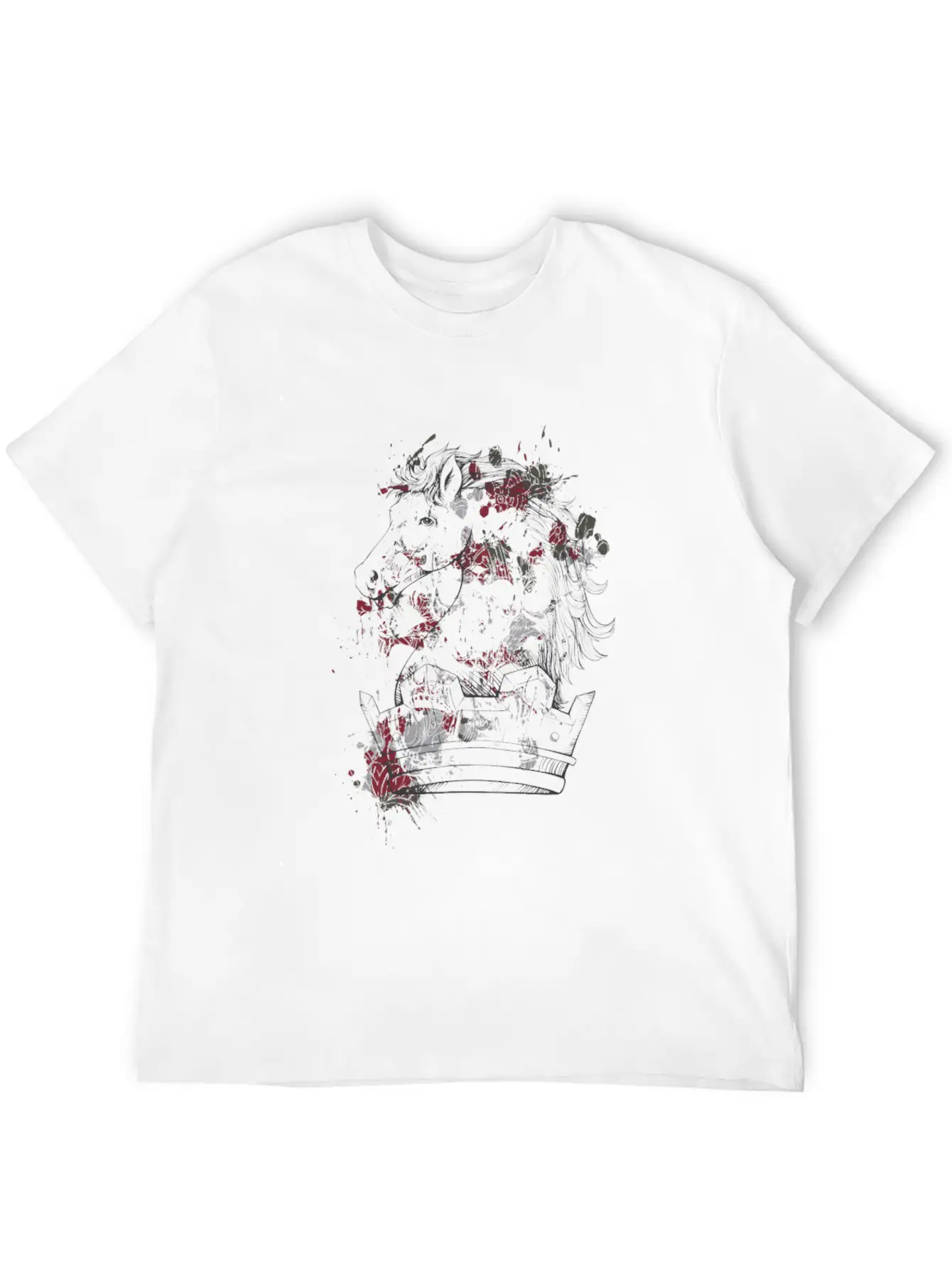 King Horse Relaxed Everyday Tee – Lightweight And Durable Cotton