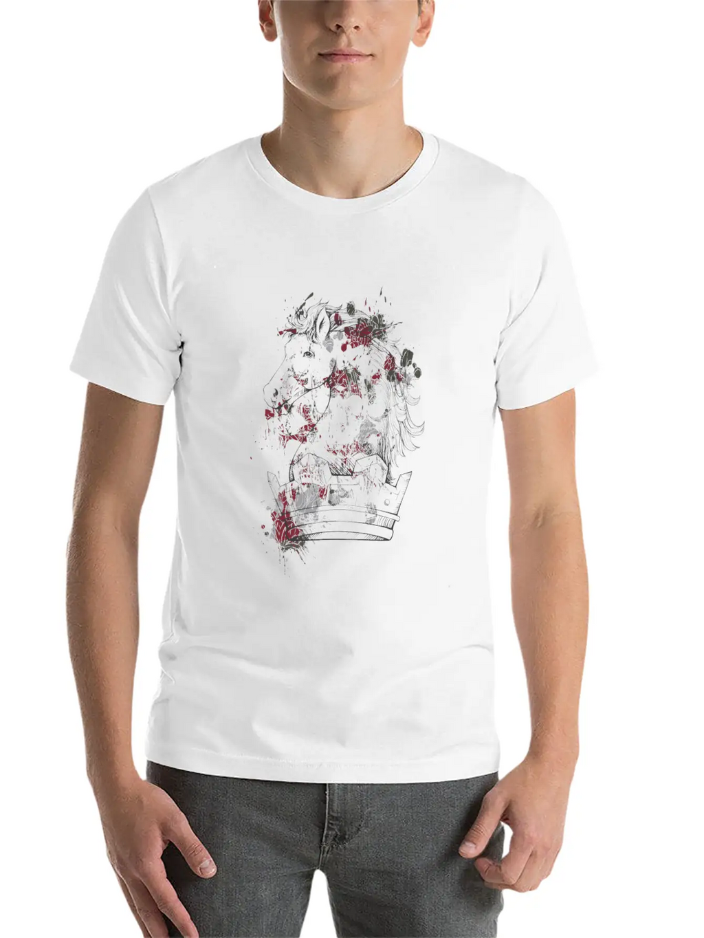 King Horse Relaxed Everyday Tee – Lightweight And Durable Cotton
