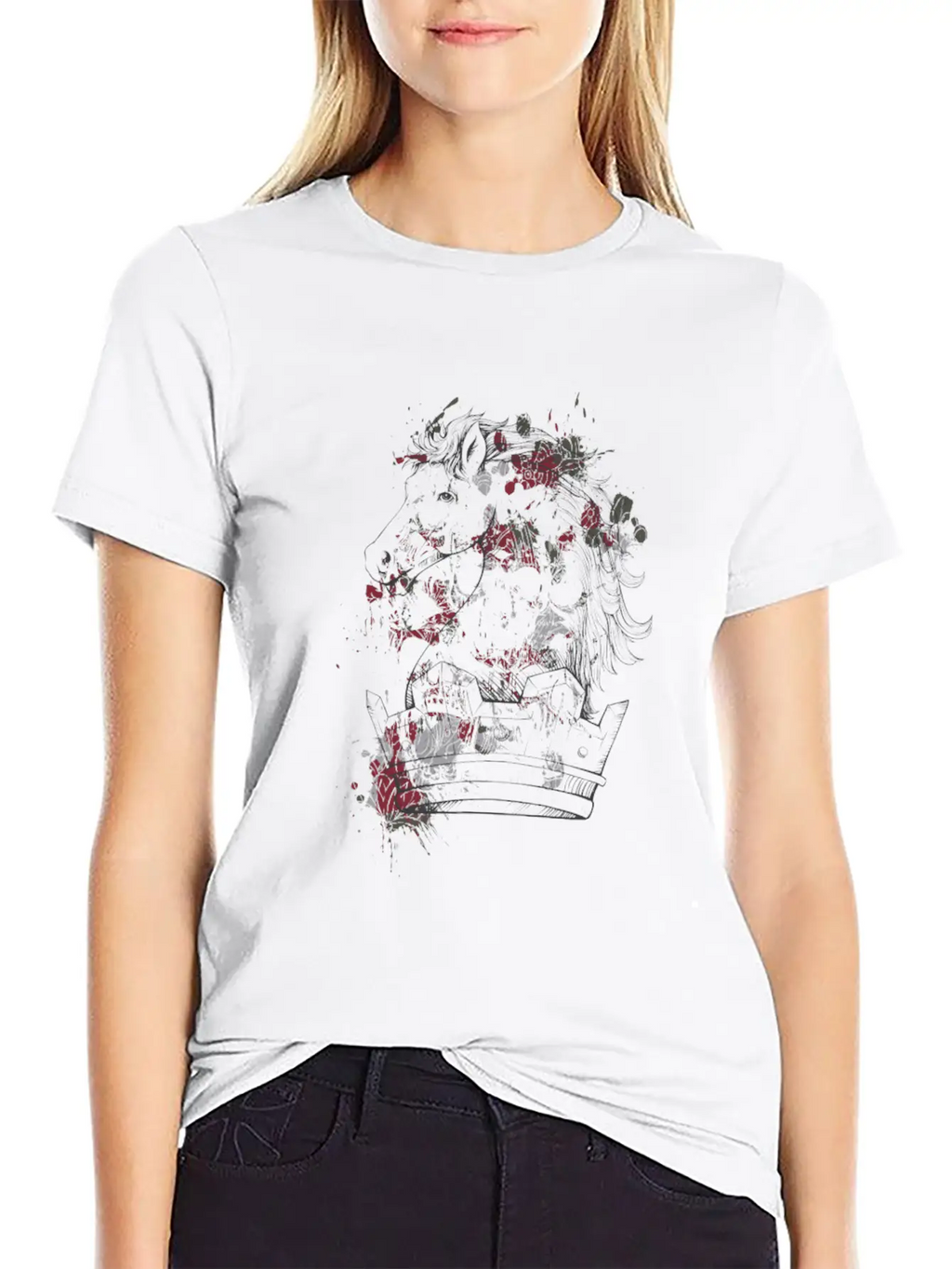 King Horse Relaxed Everyday Tee – Lightweight And Durable Cotton
