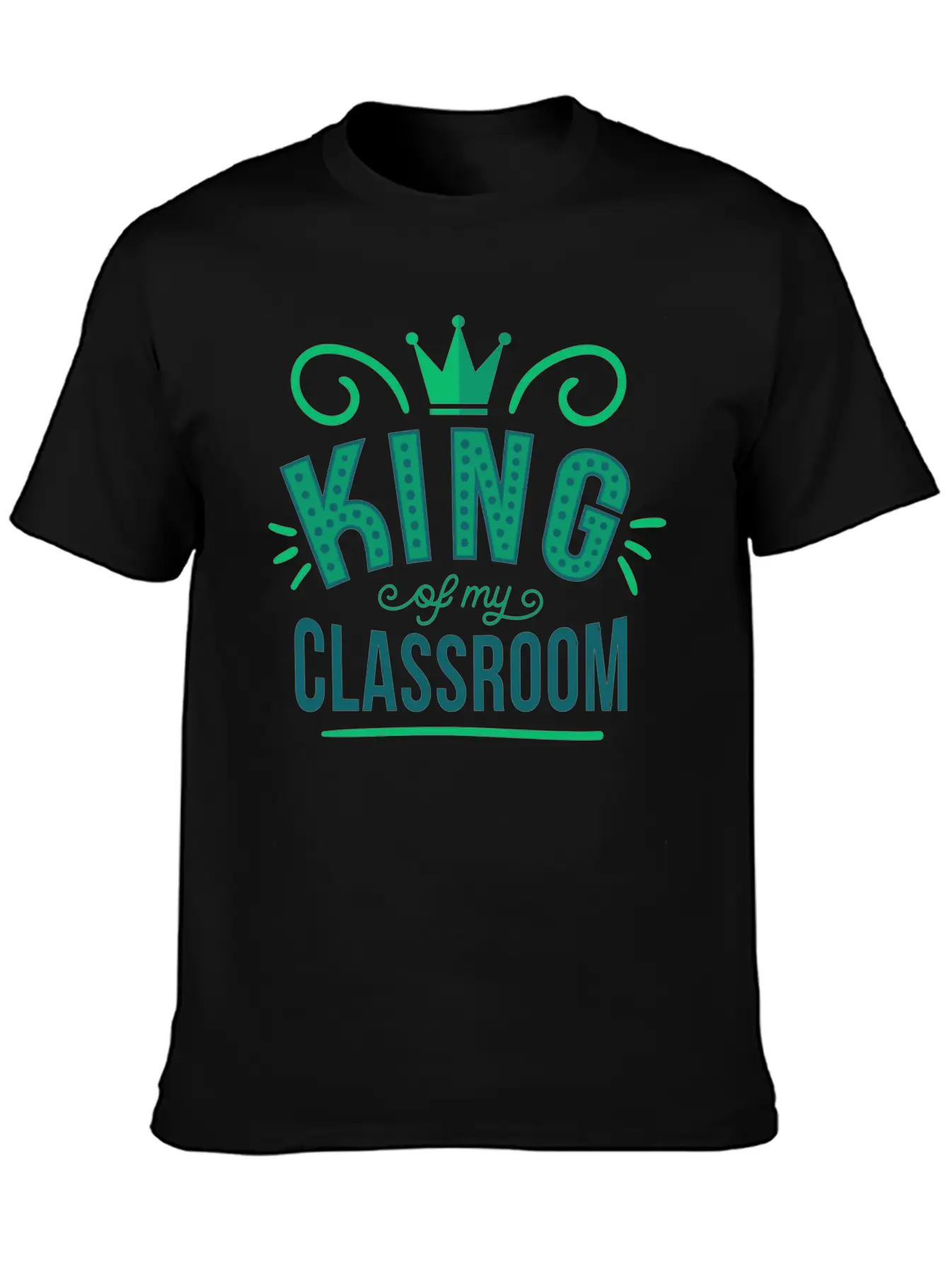 King King Classroom Son School Shirt Prince Breathable Graphic T-Shirt – Perfect For Casual Days