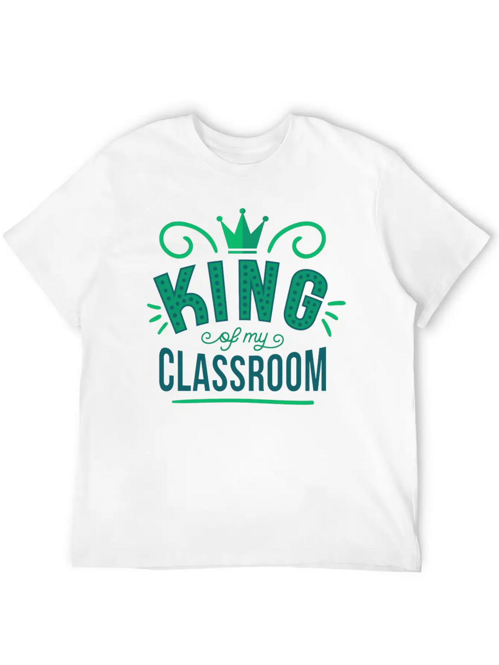 King King Classroom Son School Shirt Prince Breathable Graphic T-Shirt – Perfect For Casual Days