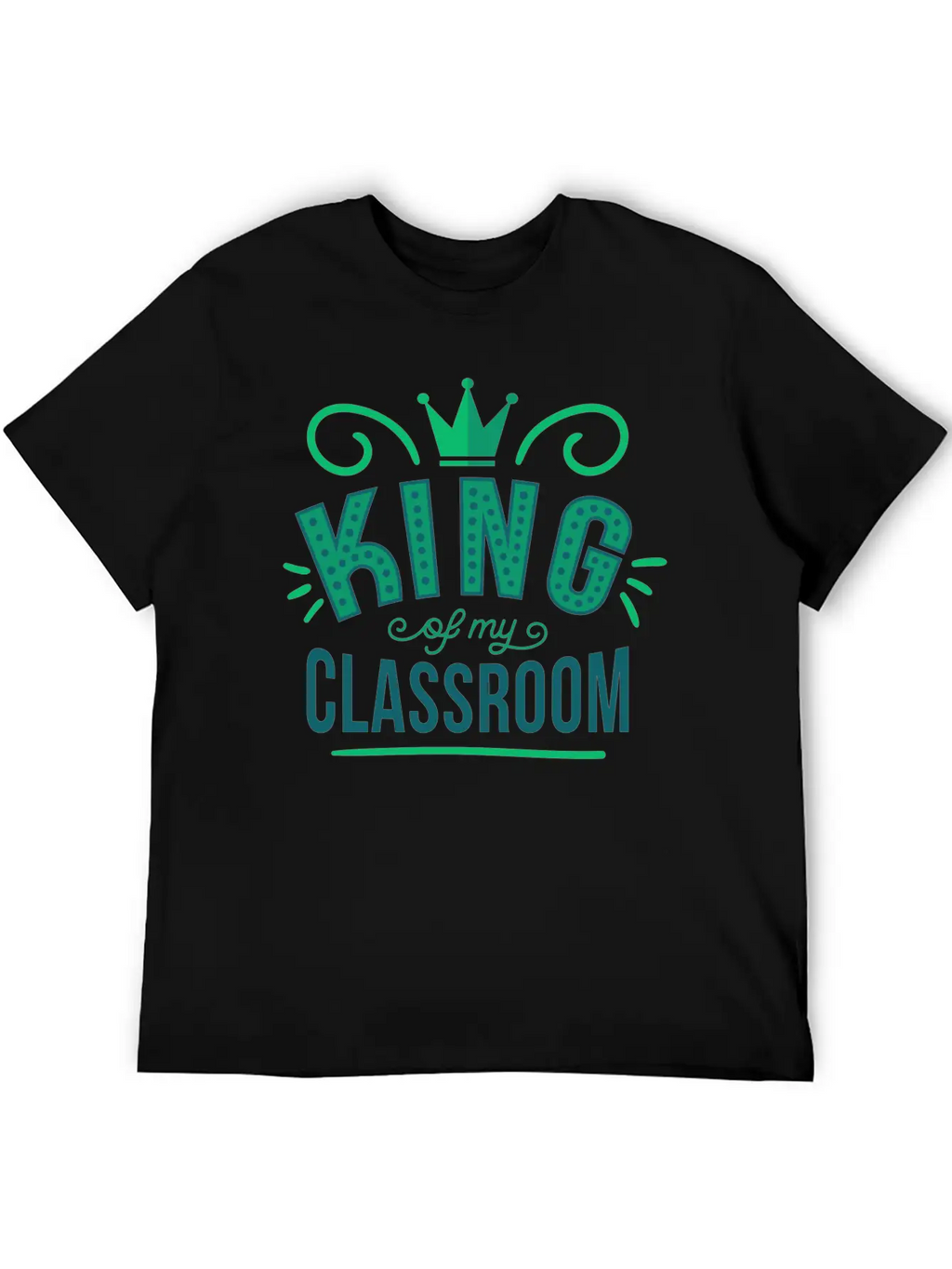 King King Classroom Son School Shirt Prince Breathable Graphic T-Shirt – Perfect For Casual Days