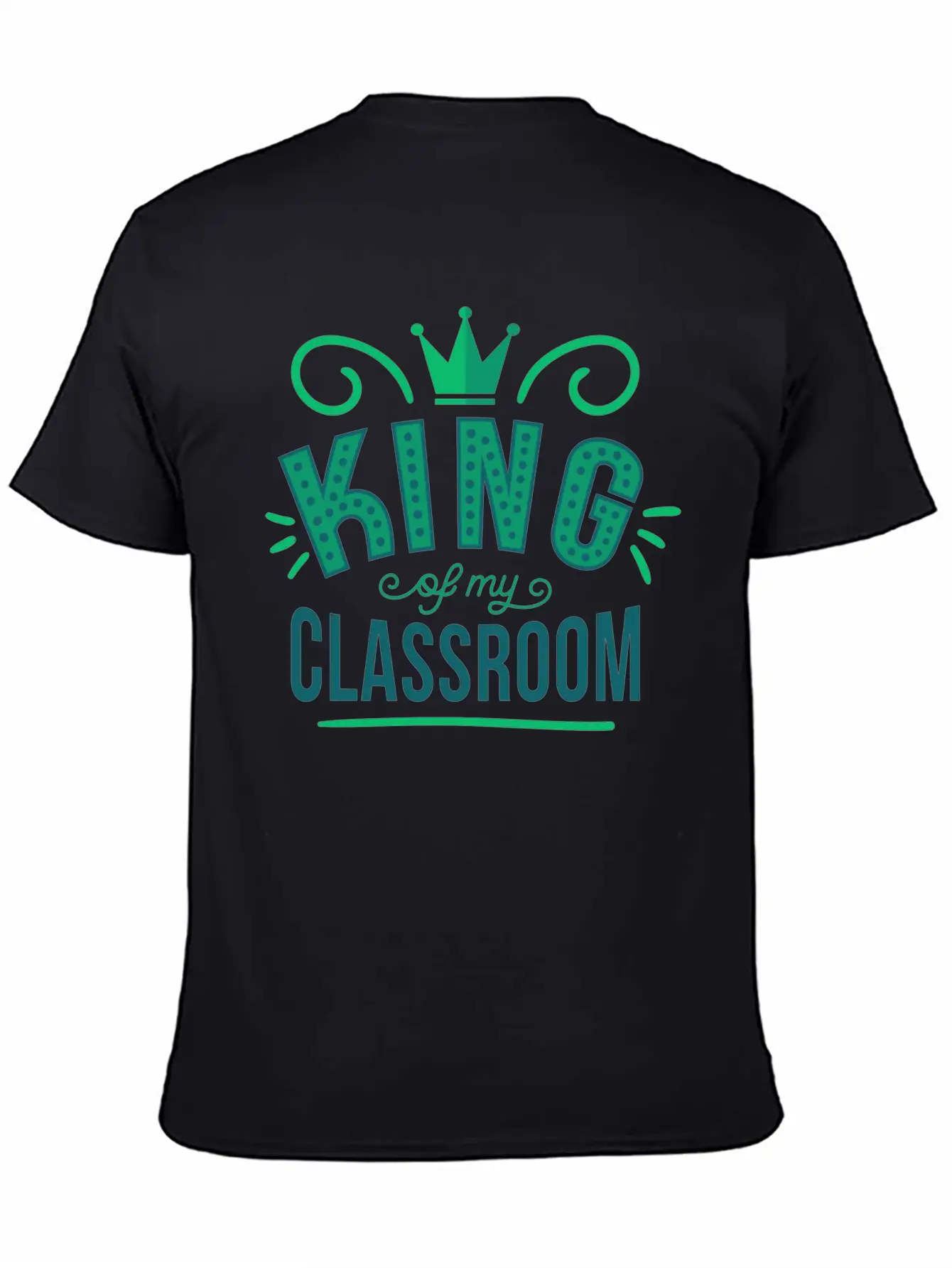 King King Classroom Son School Shirt Prince Breathable Graphic T-Shirt – Perfect For Casual Days