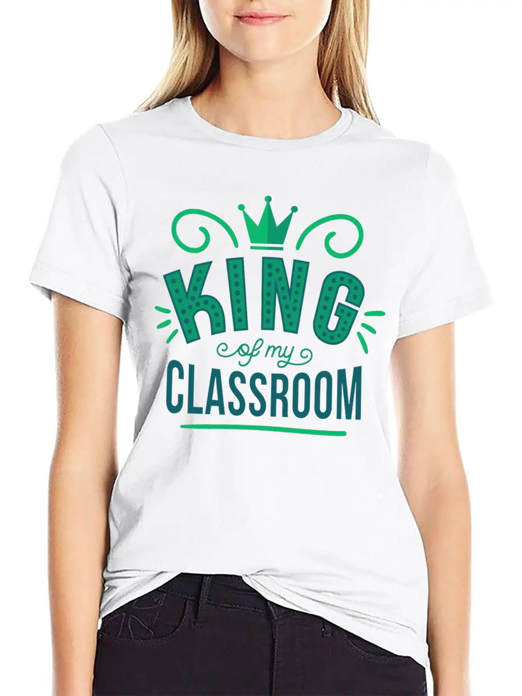 King King Classroom Son School Shirt Prince Breathable Graphic T-Shirt – Perfect For Casual Days