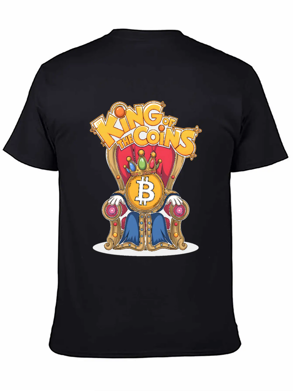 King Of The Coins Relaxed Everyday Tee – Lightweight And Durable Cotton