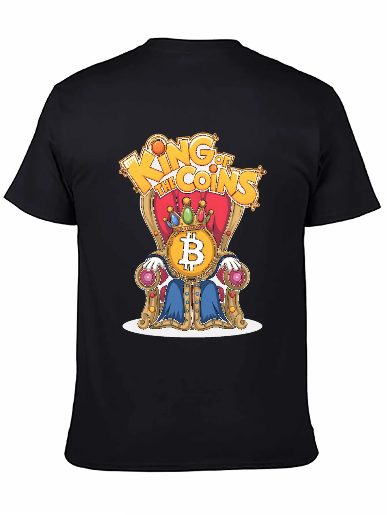 King Of The Coins Relaxed Everyday Tee – Lightweight And Durable Cotton