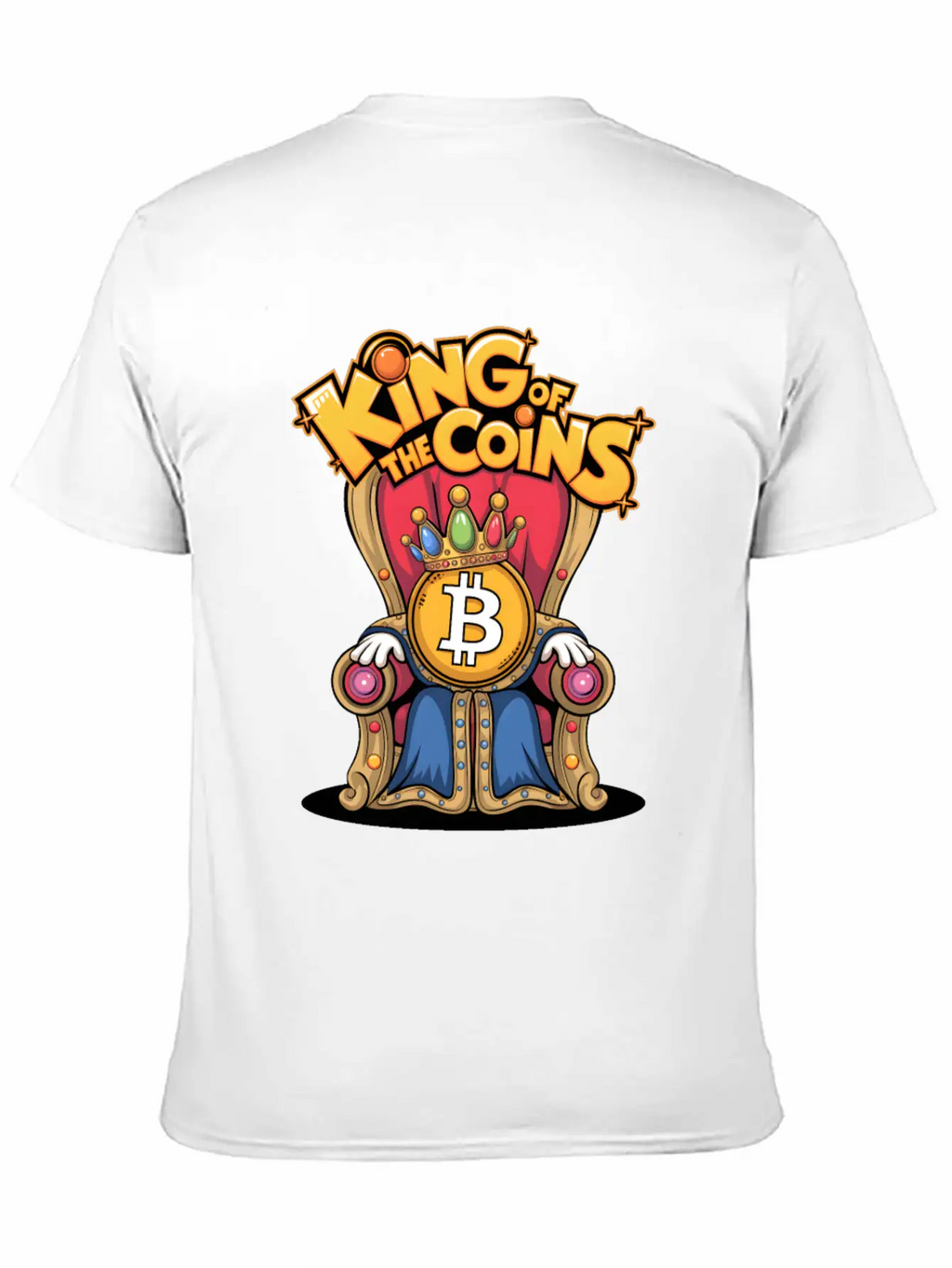 King Of The Coins Relaxed Everyday Tee – Lightweight And Durable Cotton