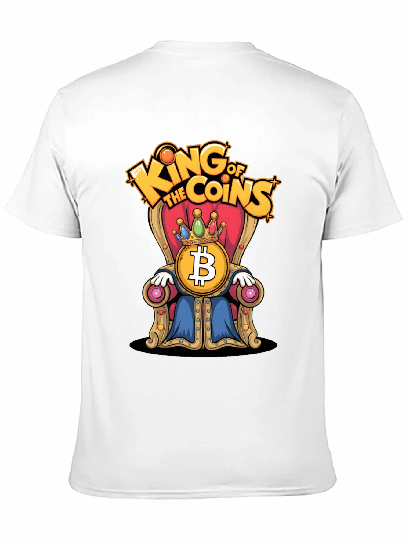 King Of The Coins Relaxed Everyday Tee – Lightweight And Durable Cotton