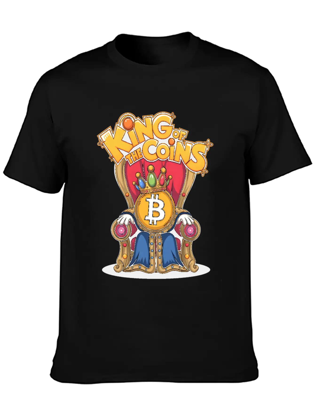 King Of The Coins Relaxed Everyday Tee – Lightweight And Durable Cotton