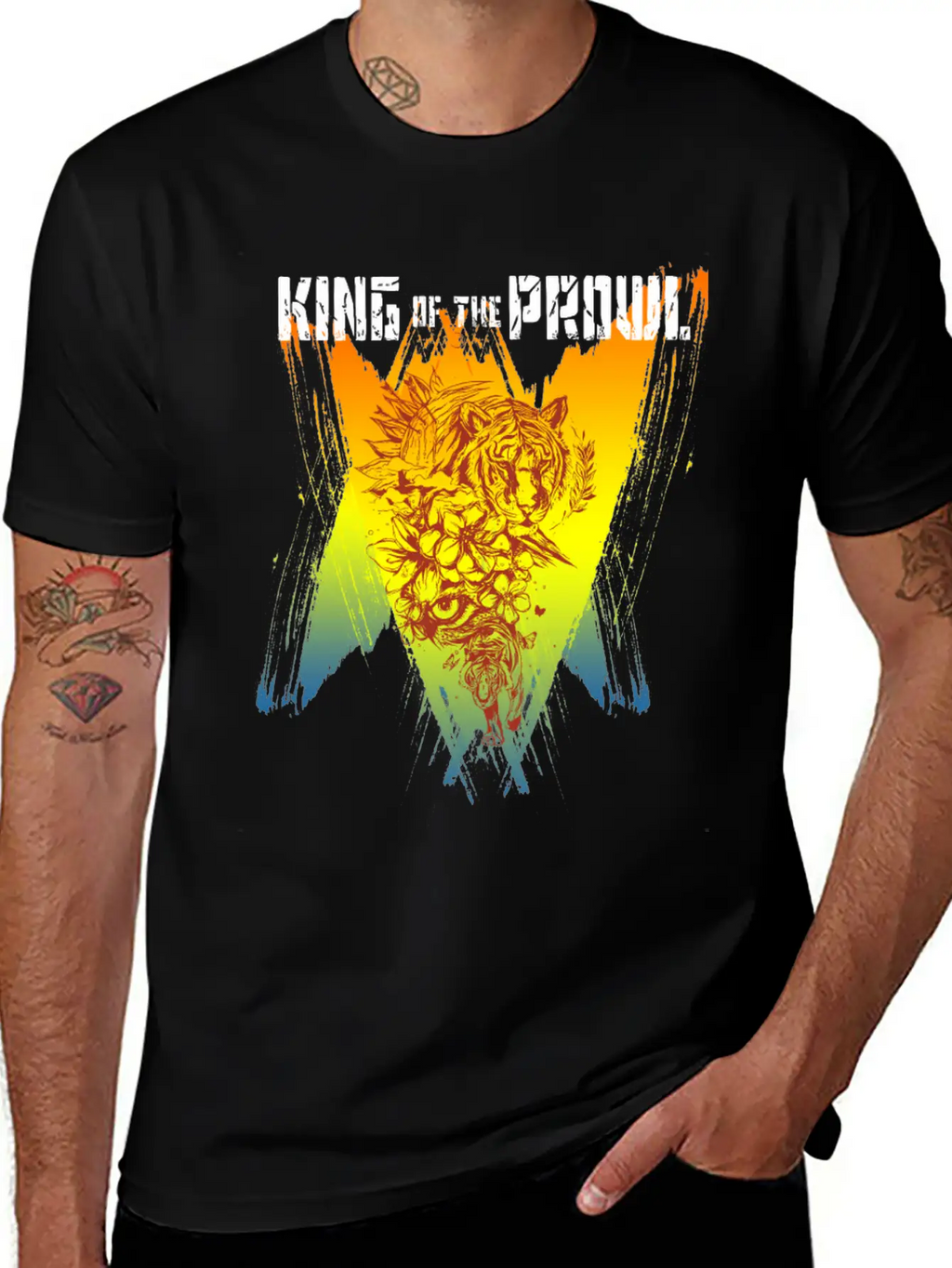 King Of The Tigers Timeless Short Sleeve Tee – Comfy And Minimalist Design