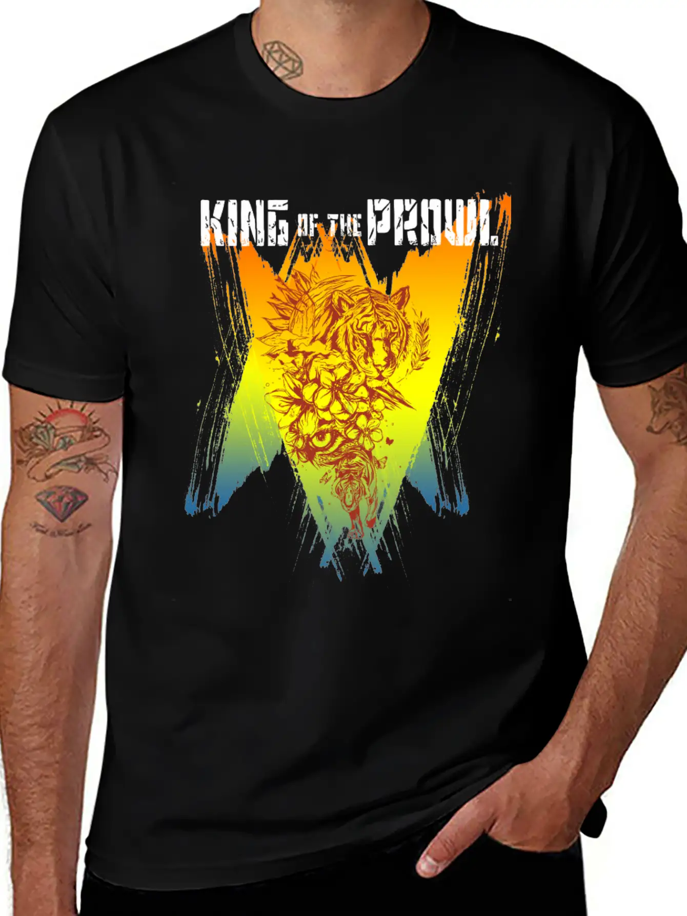 King Of The Tigers Timeless Short Sleeve Tee – Comfy And Minimalist Design