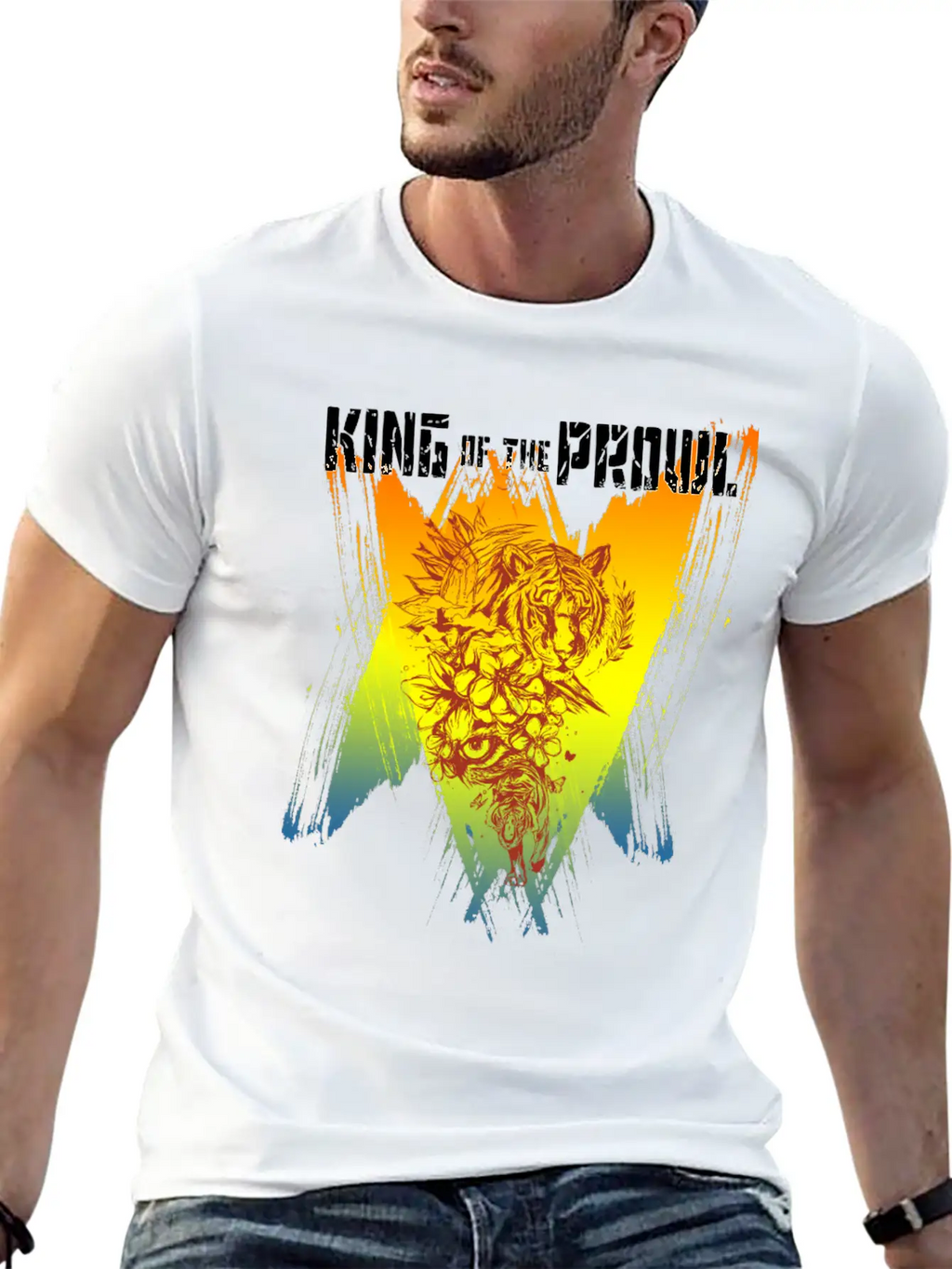 King Of The Tigers Timeless Short Sleeve Tee – Comfy And Minimalist Design