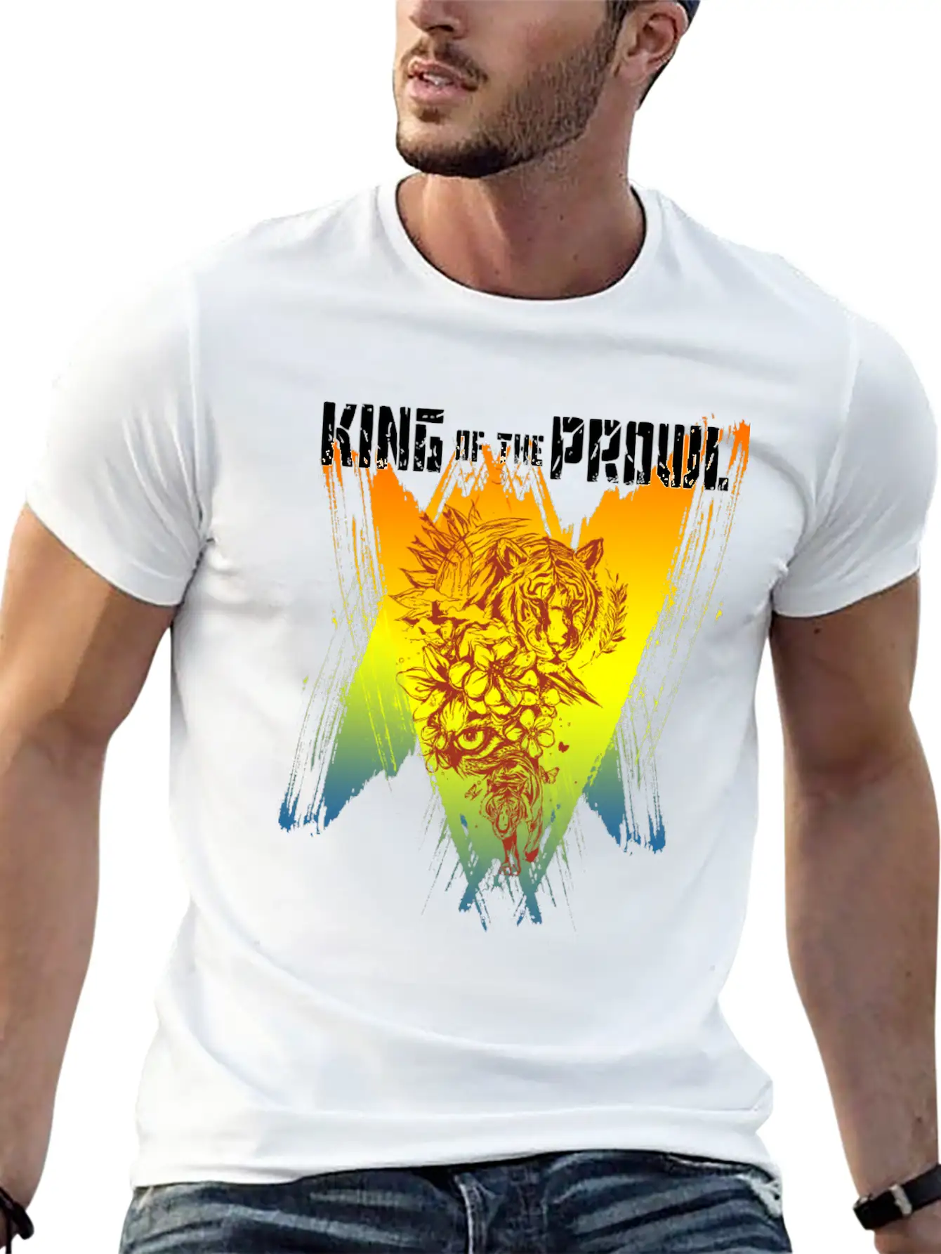 King Of The Tigers Timeless Short Sleeve Tee – Comfy And Minimalist Design